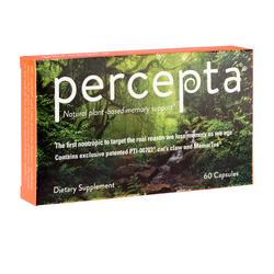 Percepta®-Natural Plant-Based Memory Support; 6 Months Supply